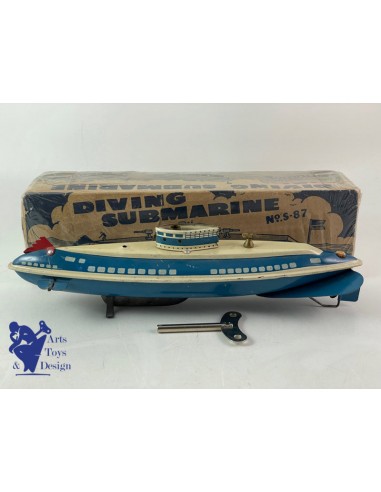 WOLVERINE USA SOUS MARIN MECANIQUE VERS 1940 33CM chez Cornerstreet bien 