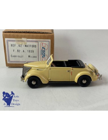 1/43 ESDO REF 62 MATFORD F92A CABRIOLET MILORD 1939 Les magasins à Paris et en Île-de-France