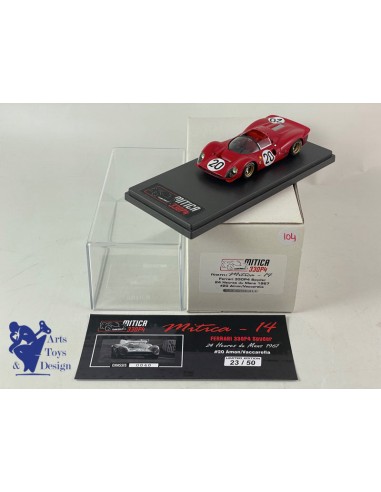 1/43 MG MODEL ITALIE FERRARI 330 P4 SPYDER LE MANS 67 N°20 prix pour 