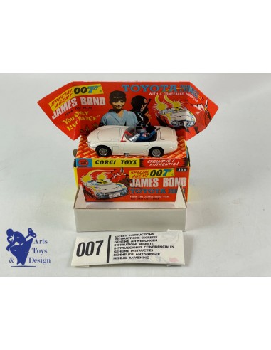 CORGI TOYS 336 JAMES BOND TOYOTA 2000 GT YOU ONLY LIVE TWICE Comparez plus de prix