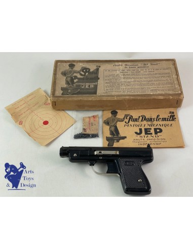 JOUET JEP REF 1070 PISTOLET MECANIQUE STAND VERS 1936 pas cher chine