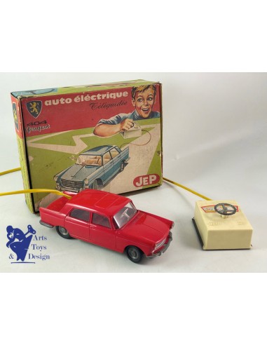 JOUET JEP 5275 PEUGEOT 404 ELECTRIQUE TELEGUIDEE VERS 1960 Comment ça marche