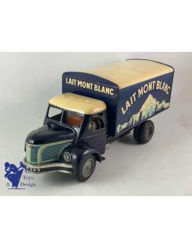 JOUET MONT BLANC CAMION BERLIET LAIT MONT BLANC FRICTION 1960 livraison gratuite