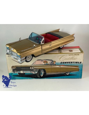 BANDAI JAPAN GOLDEN CADILLAC CONVERTIBLE 42CM ELECTRIQUE VERS 1960 online