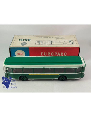 CIJ 6/11 AUTOBUS PARISIEN RENAULT SAVIEM SC10 FRICTION VERS 1960 brillant des détails fins