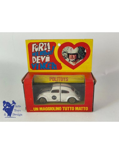 POLITOYS W2 VW COX HERBIE LOVE BUG CHOUPETTE 53 WALT DISNEY en stock