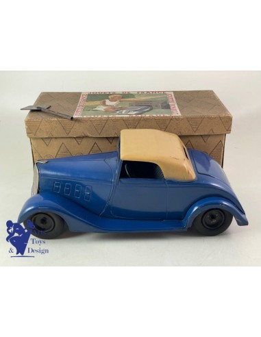 JOUET ANCIEN CIJ 24 PRE SERIE RENAULT VIVASPORT MECANIQUE 30CM 1934 en ligne