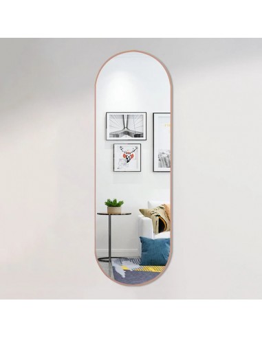 Miroir Ovale Pleine Longueur – Décoration Murale Esthétique Amélioration de cerveau avec