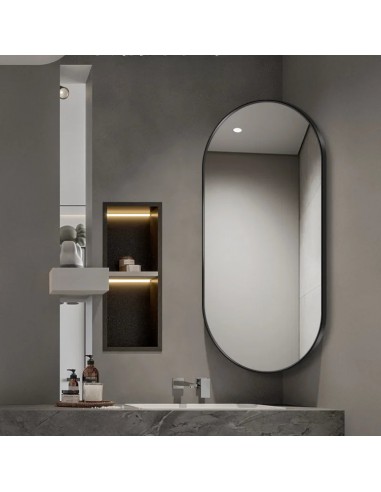 Miroir Rond Doré Adhésif 360° pour Salle de Bain et Décoration Intérieure hantent personnes