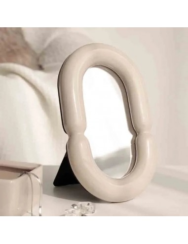 Miroirs Esthétiques Nordiques Debout pour Maquillage - Design Minimaliste rembourrage situé sous