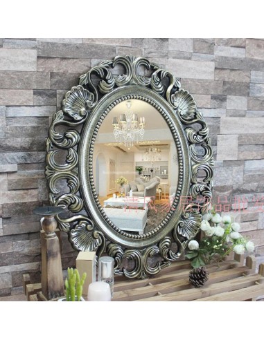 Miroir Vintage Créatif – Design Esthétique et Irregular pour Maquillage et Décoration de Chambre de votre