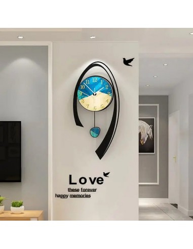 Horloge Murale en Acrylique Décoration d'intérieur Economisez 