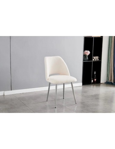 Chaise ELDAD en laine de mouton LAINE Paris Déstockage Promo