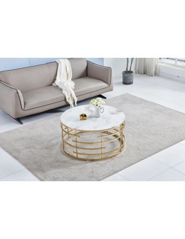 Table basse MONACO en acier inoxydable En savoir plus