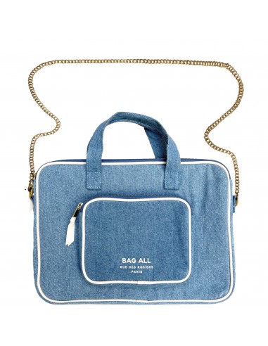 Laptop Case 13", Chain & Charger Pocket, Denim Voir les baskets