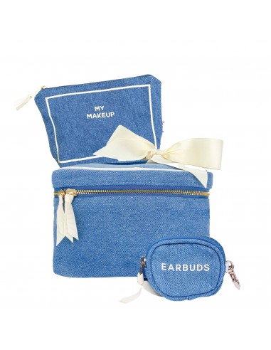 Trendy Denim Travel Gift Set, 3-pack, Denim l'achat 