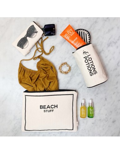 L'essentiel pour la plage, Set de 3, Crème de France