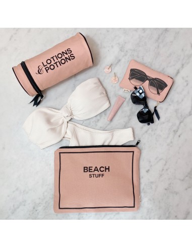 L'essentiel pour la plage, Set de 3, Rose Poudré shop