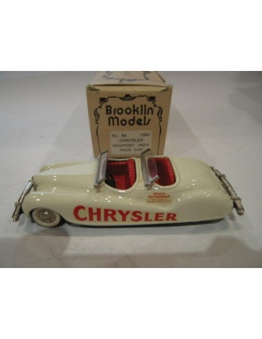 1/43 BROOKLIN 8A CHRYSLER NEWPORT INDY PACE CAR 1941 meilleur choix