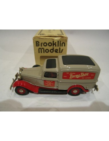 1/43 BROOKLIN 16 DODGE VAN BURMA SHAVE 1935 le concept de la Pate a emporter 