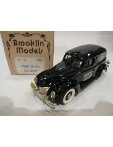 1/43 BROOKLIN 9 FORD SEDAN DELIVERY FORD SERVICE 1940 rembourrage situé sous