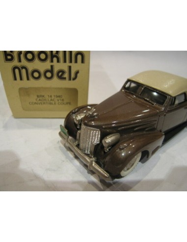 1/43 BROOKLIN 14 CADILLAC V16 CONVERTIBLE COUPE 1940 Le MVP de beaucoup