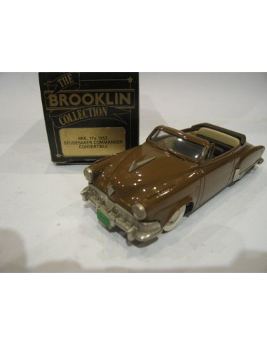 1/43 BROOKLIN 17 STUDEBAKER COMMANDER CONVERTIBLE 1952 Comparez plus de prix