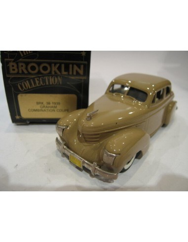 1/43 BROOKLIN 38 GRAHAM COMBINATION COUPE 1939 Livraison rapide