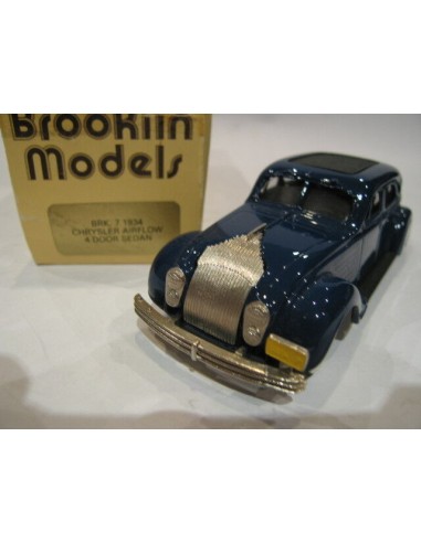 1/43 BROOKLIN 7 CHRYSLER AIRFLOW 4 DOOR SEDAN 1934 BLUE commande en ligne