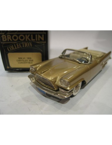 1/43 BROOKLIN 41 CHRYSLER 300E CONVERTIBLE 1959 Toutes les collections ici