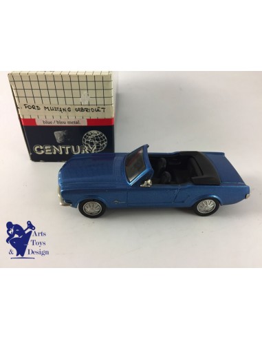 1/43 AMR CENTURY FORD MUSTANG CABRIOLET BLEU FACTORY BUILT Comment ça marche