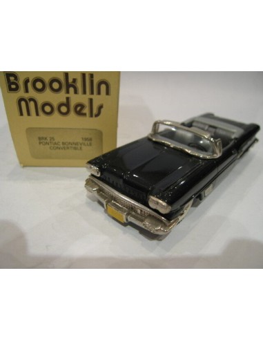 1/43 BROOKLIN 25 PONTIAC BONNEVILLE CONVERTIBLE 1958 acheter