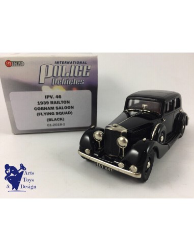 1/43 BROOKLIN IPV 46 RAILTON COBHAM SALOON FLYING SQUAD 1939 POLICE VEHICLE 50-70% off 