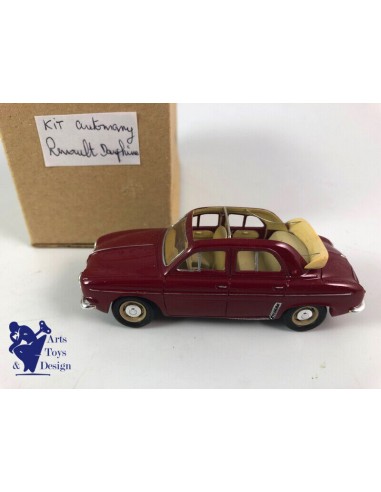 1/43° AUTOMANY RENAULT DAUPHINE DECOUVRABLE BORDEAUX français