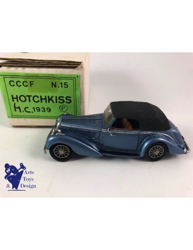 1/43° CCC HOTCHKISS MONTE CARLO 1939 BLEU METAL & CAPOTE NOIRE Les êtres humains sont 