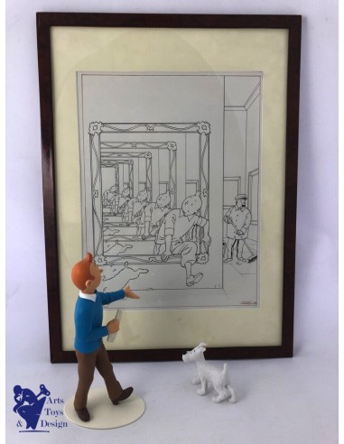 TINTIN HERGE MOULINSART LEBLON MUSEE IMAGINAIRE 2016 AV BOITE CERTIFICAT Découvrez la collection