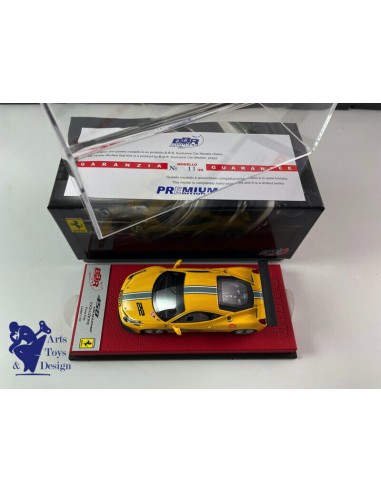 1/43 BBR FERRARI 458 CHALLENGE EVOLUZIONE PRESS DAY 2013 N°11/20 pas cher 