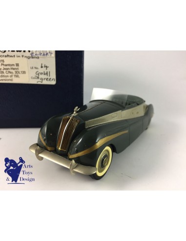 1/43 TOP MARQUES ROLLS ROYCE PHANTOM III CABRIOLET LABOURDETTE 1939 N°64/150 50% de réduction en Octobre 2024