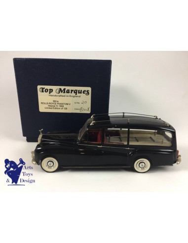 1/43 TOP MARQUES ROLLS ROYCE PHANTOM V HEARSE 1959  LIMITED ED 125 PIECES Venez acheter