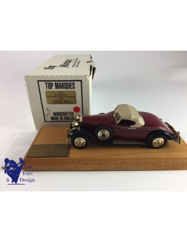 1/43 TOP MARQUES ROLLS ROYCE PH II HENLEY ROADSTER 1932 CHASSIS 285AJS N°45/50 de France