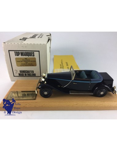 1/43 TOP MARQUES ROLLS ROYCE PHANTOM II BREWTER CROYDON 1932 CH.261AJS N°15/50 acheter en ligne