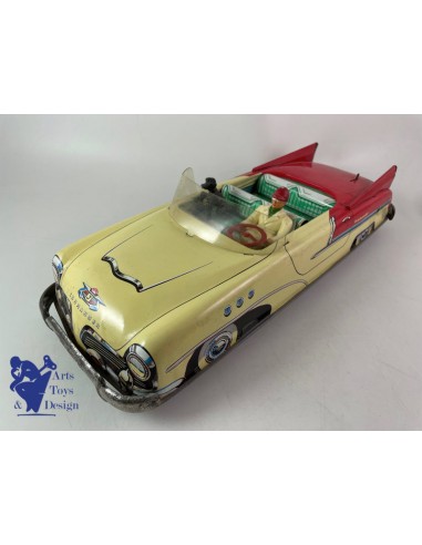 JOUET ANCIEN JOUSTRA 2023 CABRIOLET GEANT DE LUXE VERS 1957 L 43CM la colonne vertébrale