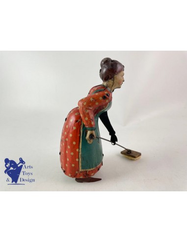 JOUET ANCIEN GUNTHERMANN BUSY LIZZIE MECANIQUE VERS 1930 H 17CM En savoir plus