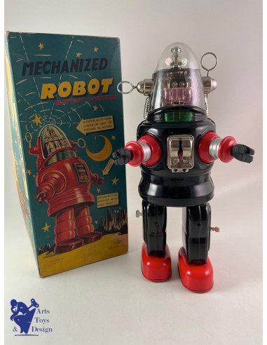 TN NOMURA MECHANIZED ROBOT ROBBIE BATTERY OPERATED 1957 suggérées chez